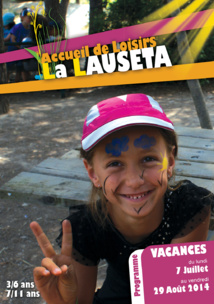 Accueil de Loisirs La Lauseta >> programme des vacances d'été 2014