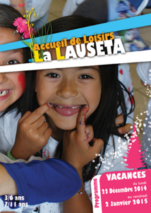 Accueil de Loisirs La Lauseta >> programme des vacances de Noël 2014