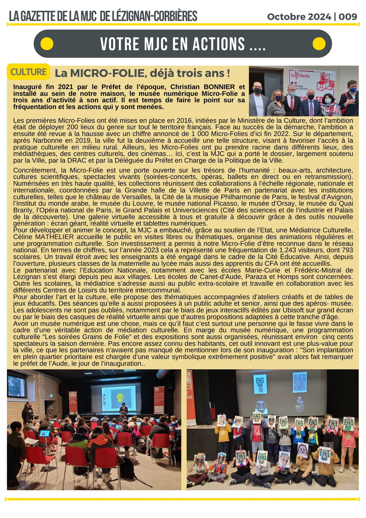 LA GAZETTE | Octobre 2024