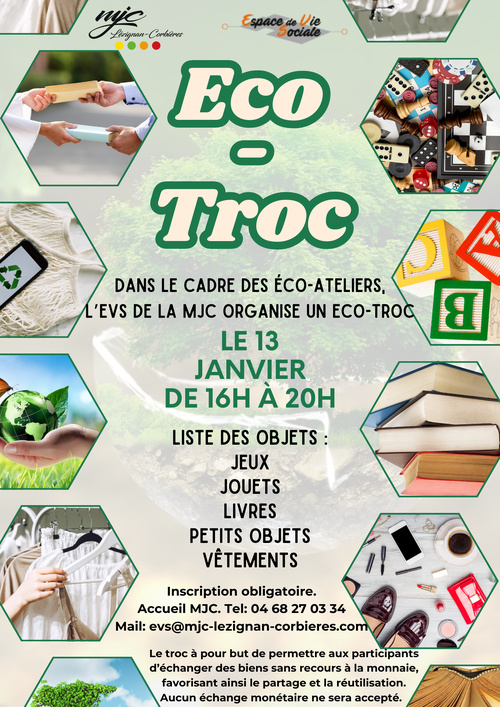 1er ECO-TROC à la MJC