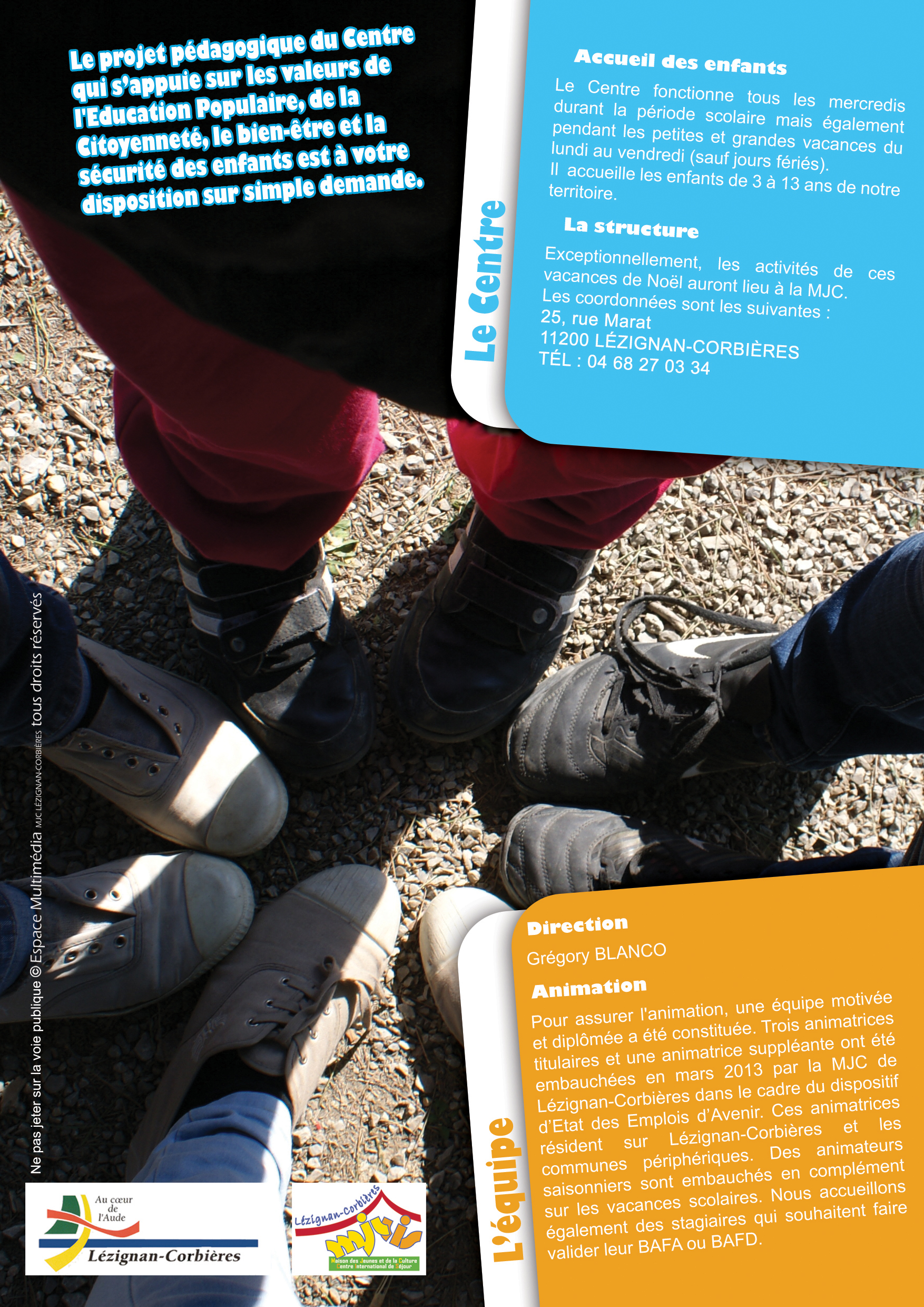 Accueil de Loisirs La Lauseta >> programme des vacances de Noël 2013