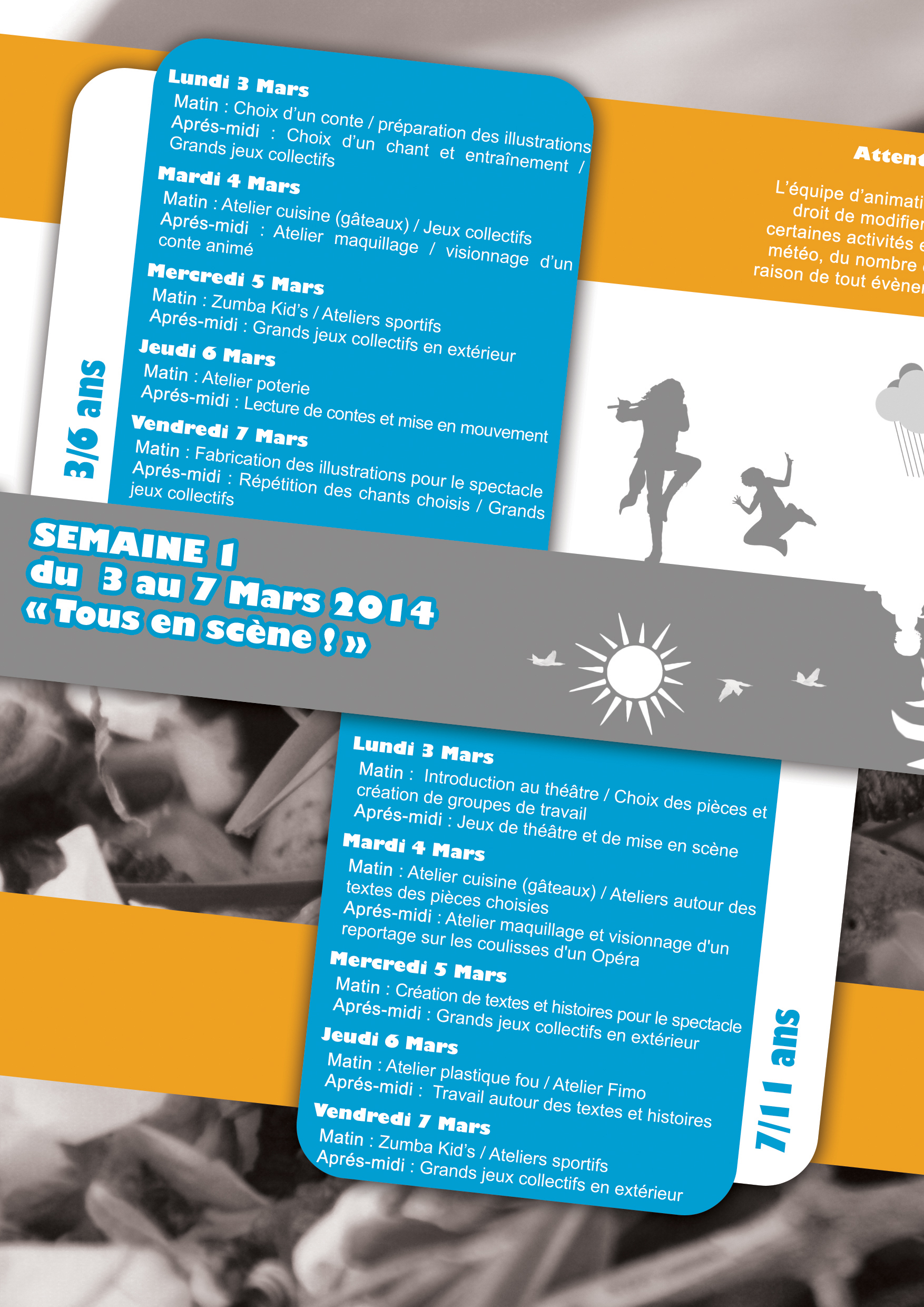 Accueil de Loisirs La Lauseta >> programme des vacances de Février 2014