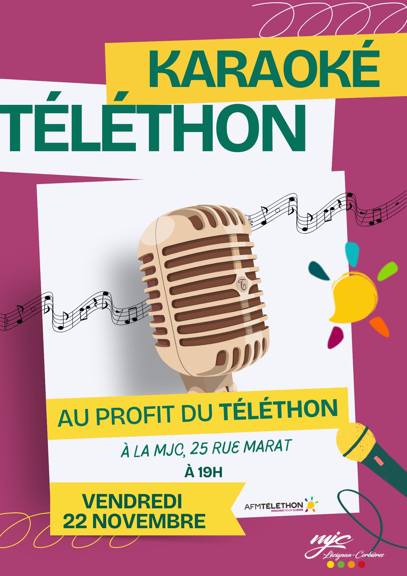 TÉLÉTHON | Lézignan se mobilise !!!!