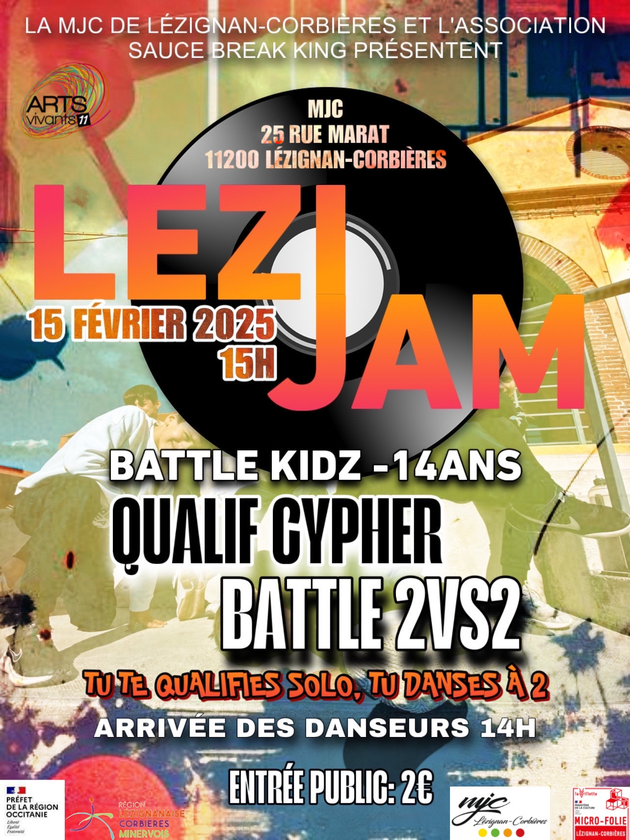 LEZ'JAM BATTLE KIDZ - 14 ans