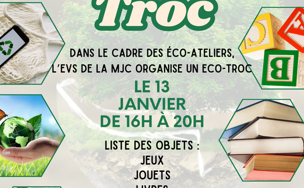 1er ECO-TROC à la MJC